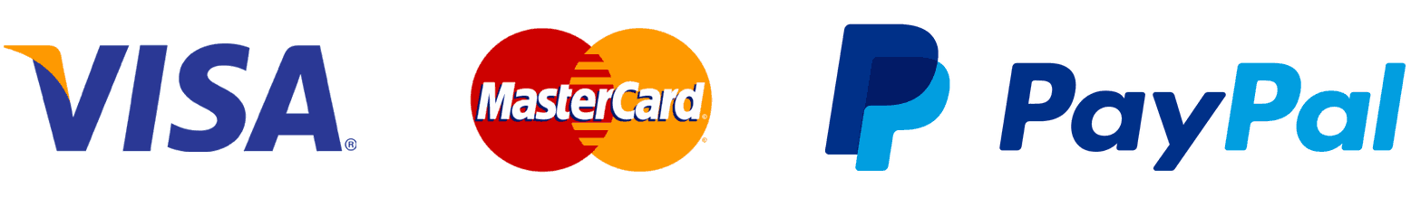PayPal VISA MasterCard
